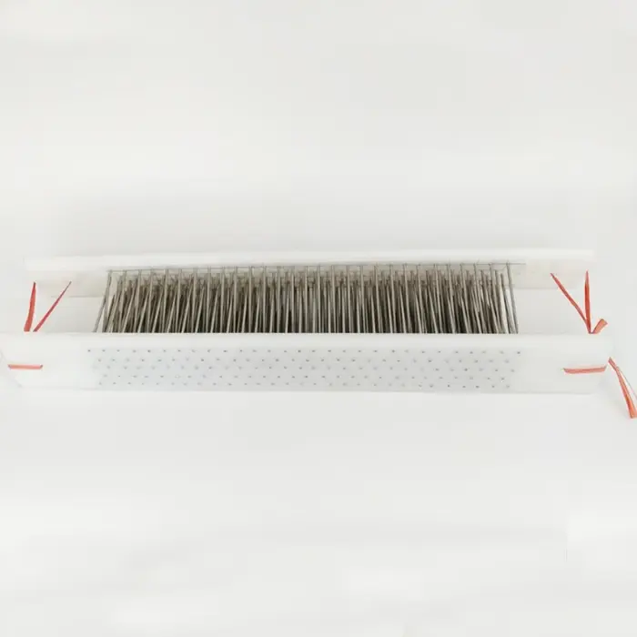 Hackle pour cheveux en acier inoxydable