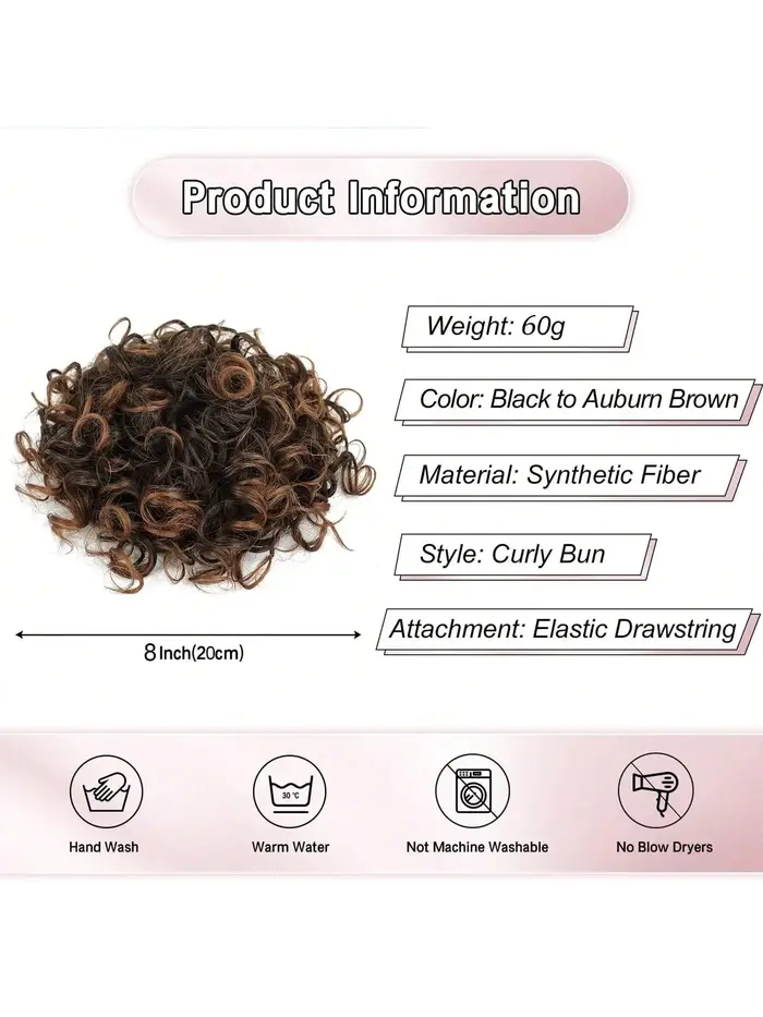 Afro bouffée cordon queue de cheval crépus bouclés cheveux synthétiques chignon Extensions à clipser postiches pour les femmes usage quotidien de fête
