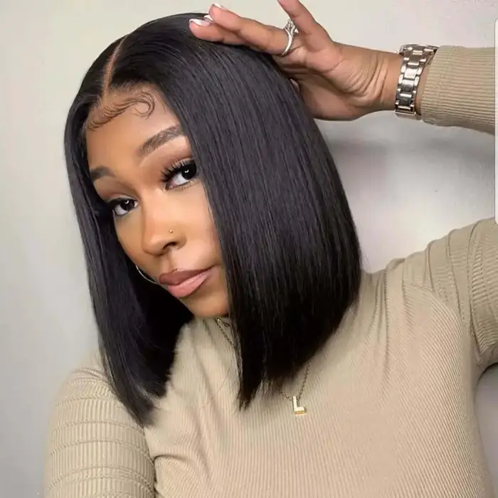 Perruque en cheveux humains de bonne qualité