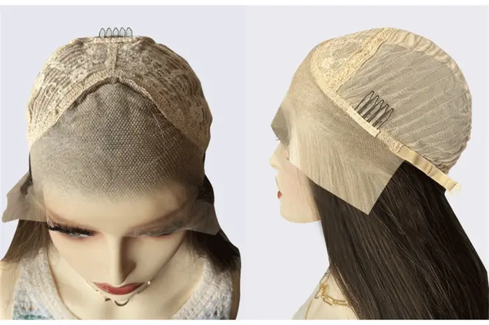 Perruque Lace Front Wig synthétique sans colle