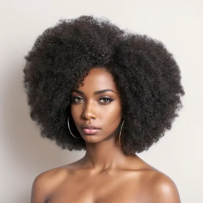 Perruques Afro pour femmes noires crépus bouclés dentelle avant perruque Afro court Bob perruque de 