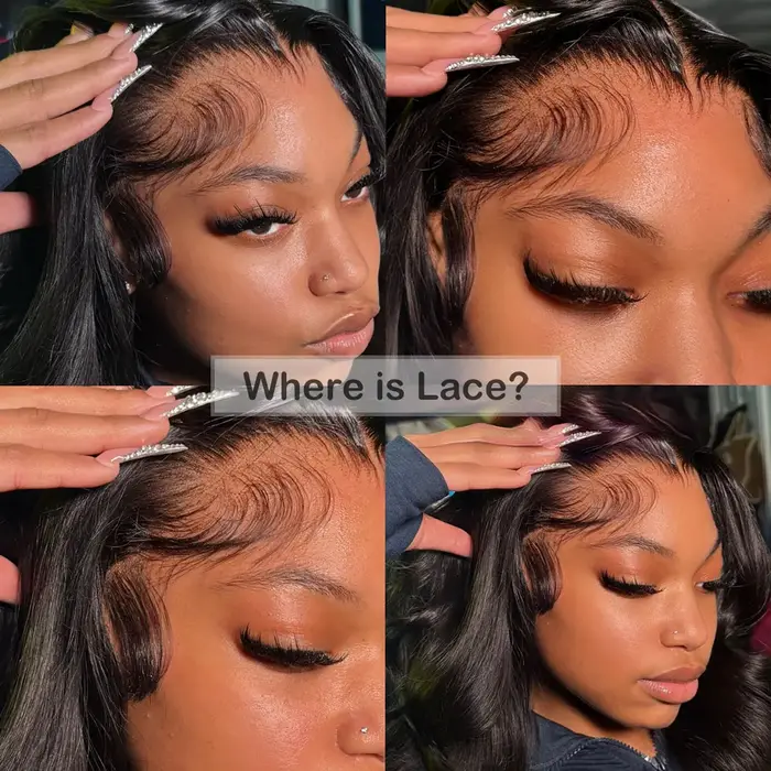 Perruque de cheveux humains bouclés et rebondissants