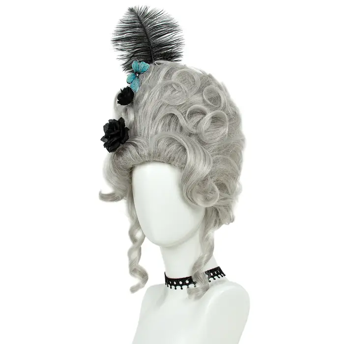 REEWES perruque victorienne pour Costume Rococo Cosplay 18ème siècle perruque cheveux baroques Vinta
