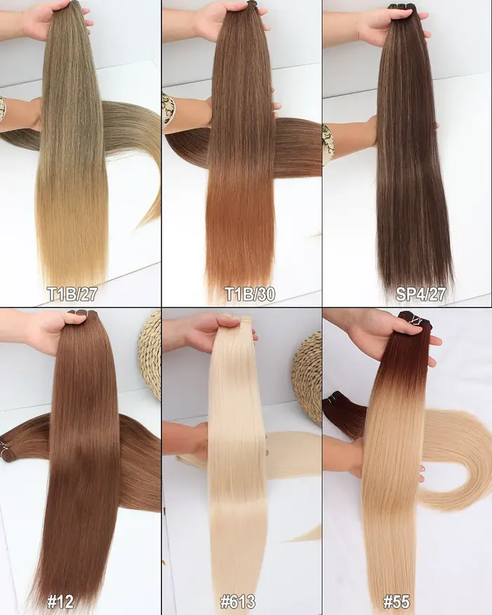 Tissage en lot synthétique lisse russe