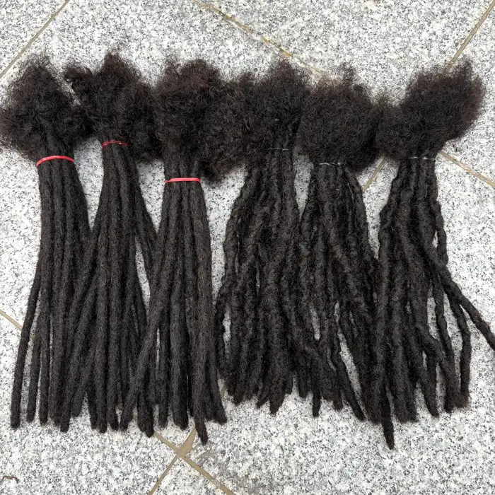 100% Extensions de cheveux humains Inter Loc 0.6 cm de largeur 4-8 pouces 50 brins