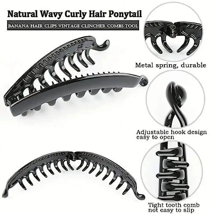 Pinces à cheveux créatives pince banane griffe