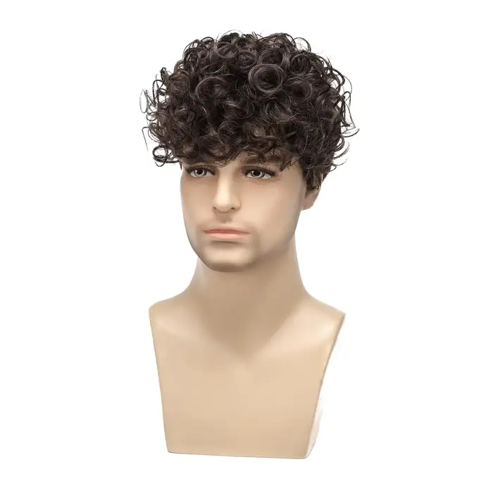 Perruque bouclée pour hommes
