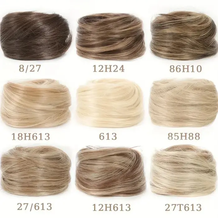 Chignons cheveux humains queue de cheval postiche