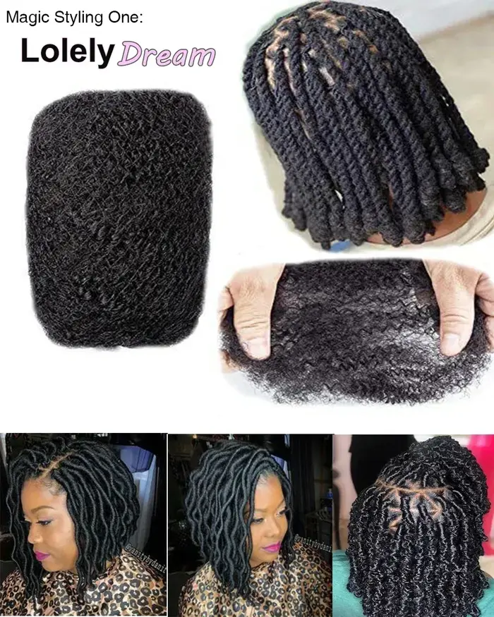 Cheveux humains Afro crépus en vrac de qualité supérieure 4C, 10 à 20 pouces, noir naturel, 100% che