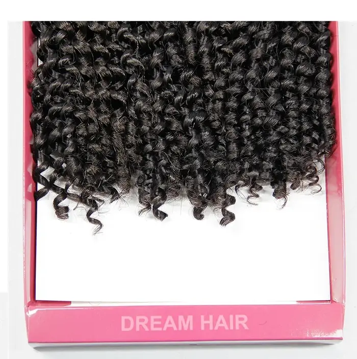 Qp Hair-Extensions de Cheveux Synthétiques Bouclés