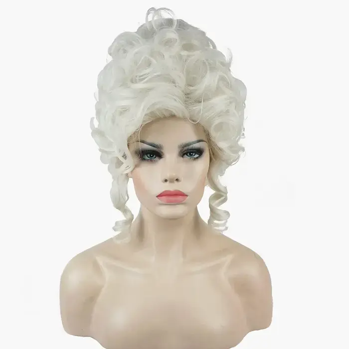 StrongBeauty Marie Antoinette princesse cheveux bouclés moyens perruques Cosplay