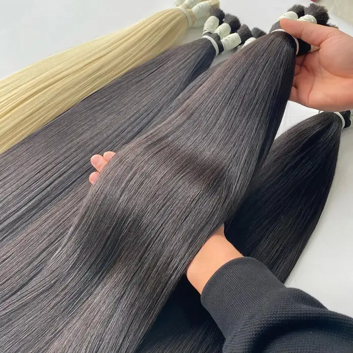 Cheveux bruts en vrac 100% vierges non traités