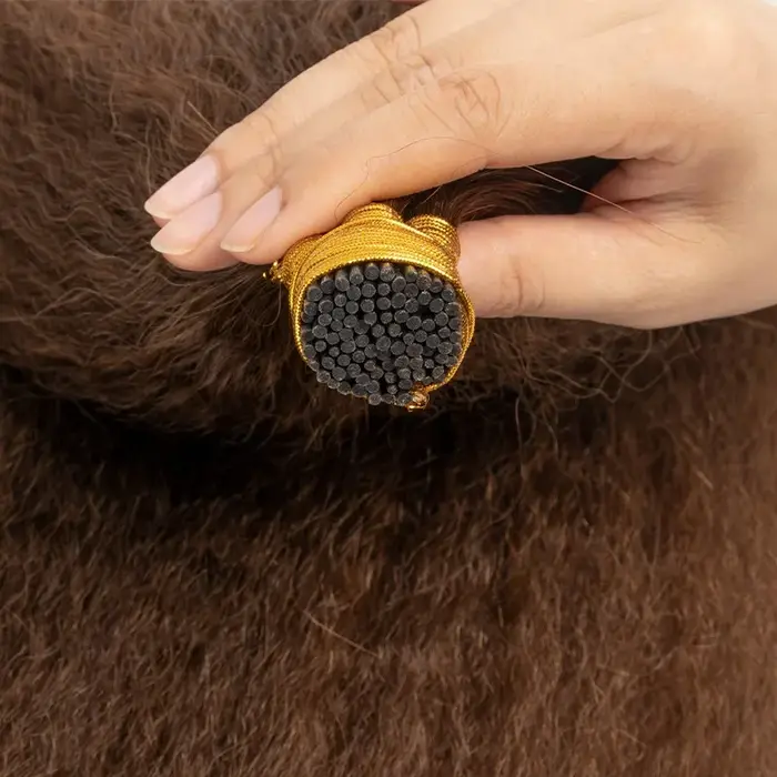 Bonds-Extensions de Cheveux Crépus Lisses