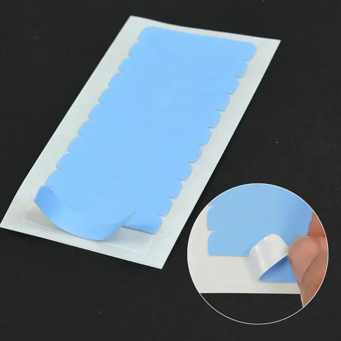 Ruban adhésif double face de remplacement pour extensions de cheveux ou perruques