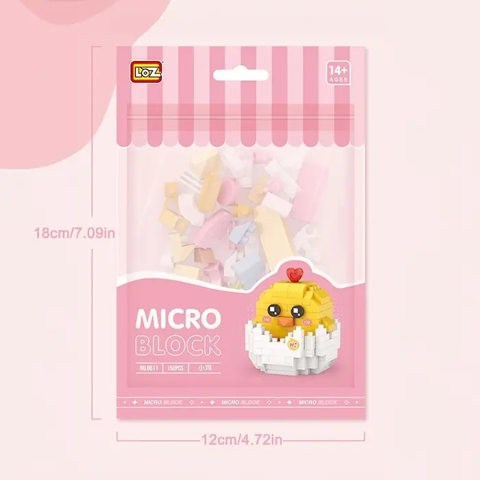 Construisez votre propre zoo - Micro mini blocs de construction pour cadeaux d'anniversaire et de Noël pour enfants!