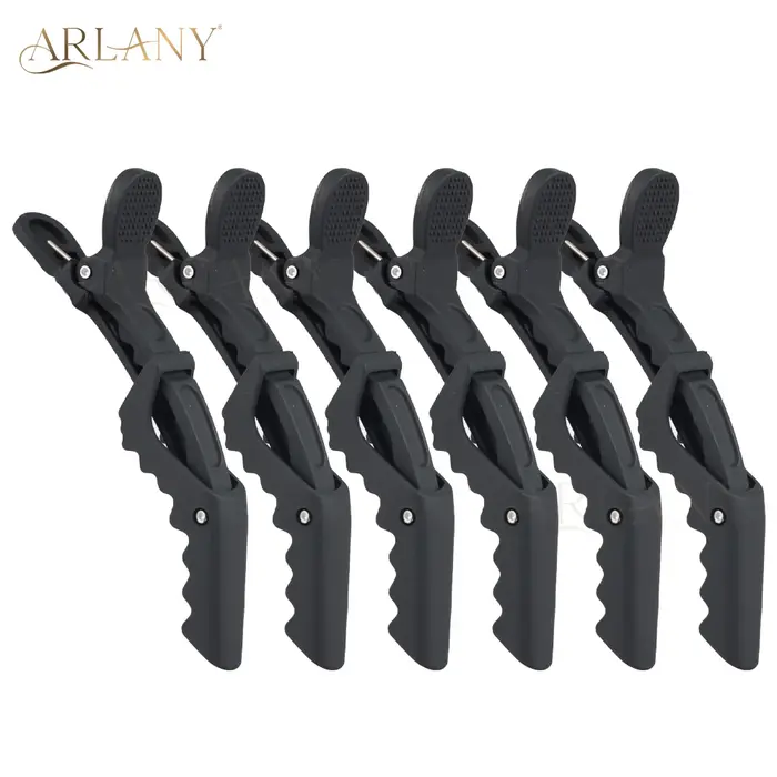 ARLANY Allogator pinces à cheveux couleurs mates 6 pièces