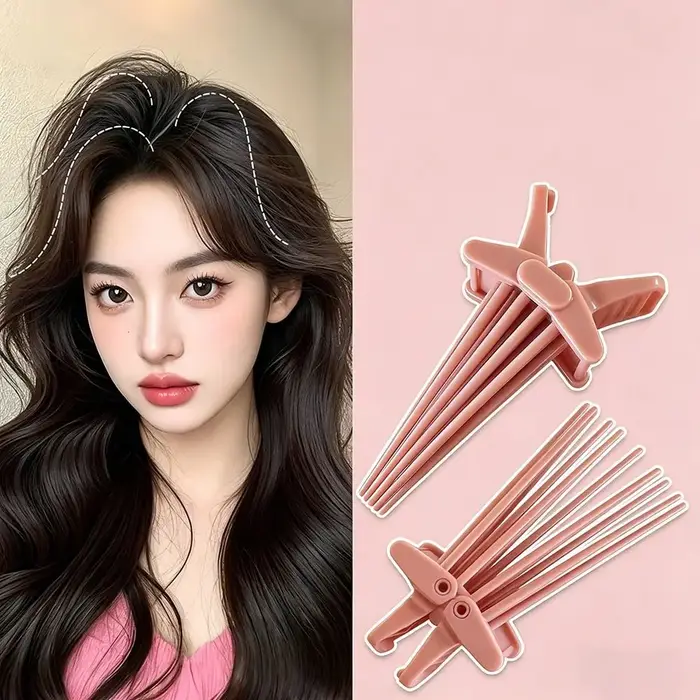 Pince à cheveux portable pour boucler les racines et donner du volume naturel au dessus de la tête