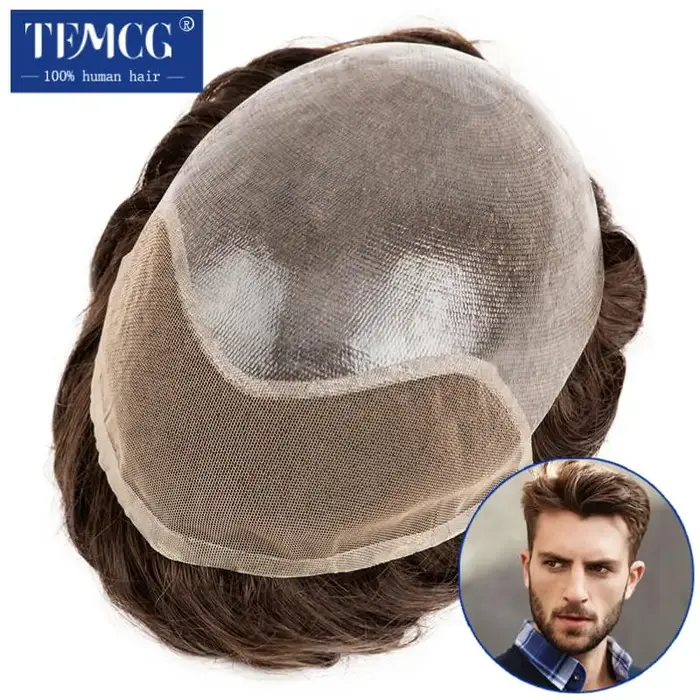Prothèse capillaire invisible pour hommes Bio Toupee