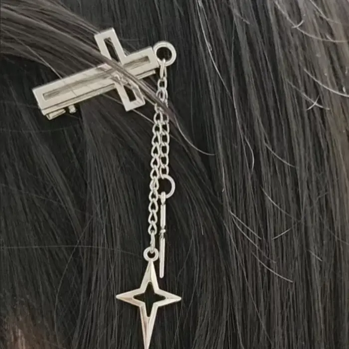 Pince à cheveux tendance Punk Cool