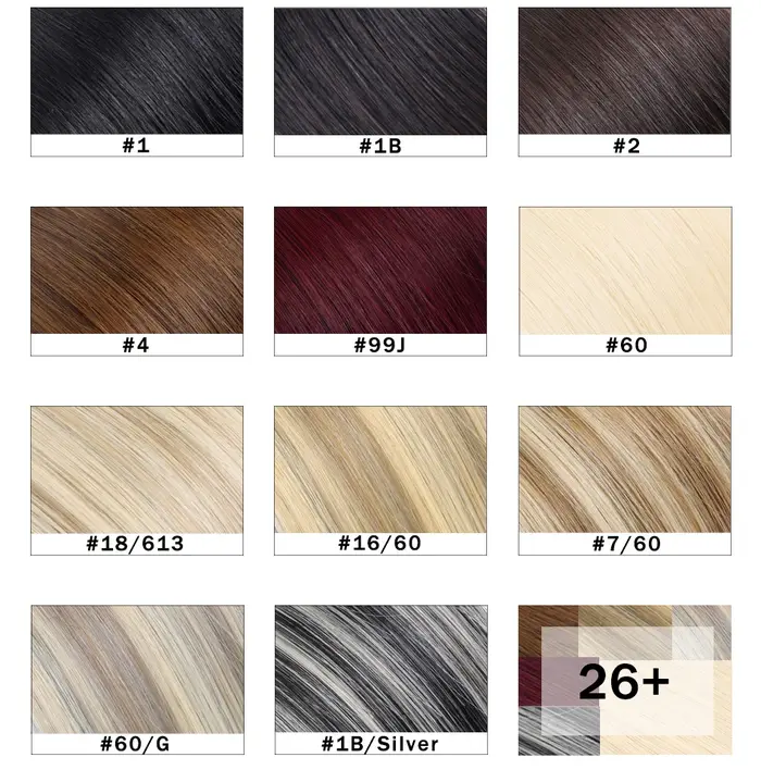 Extensions de cheveux humains Butterfly Genius Weft 100G/pièce