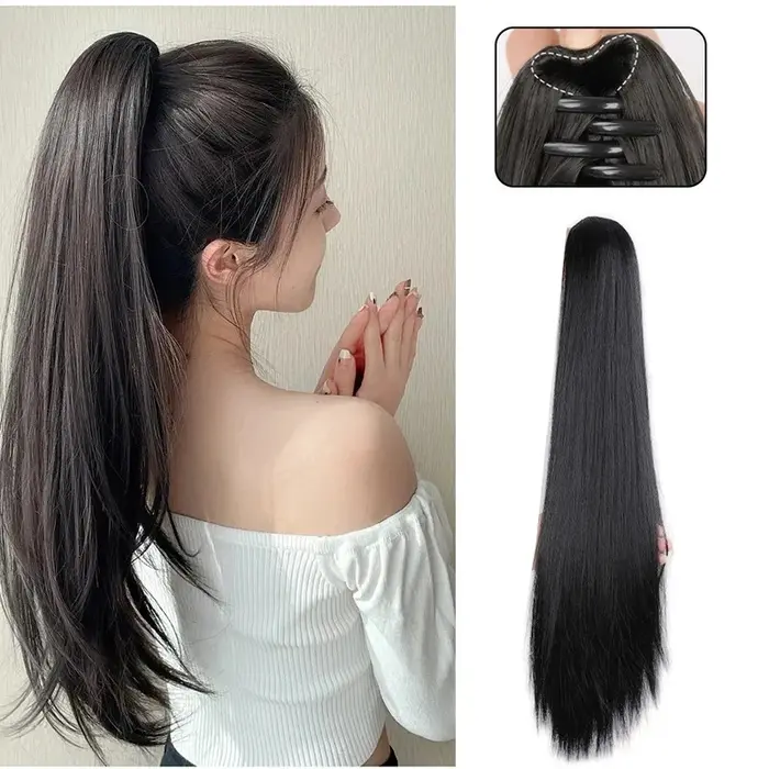 Extensions de cheveux synthétiques à pince