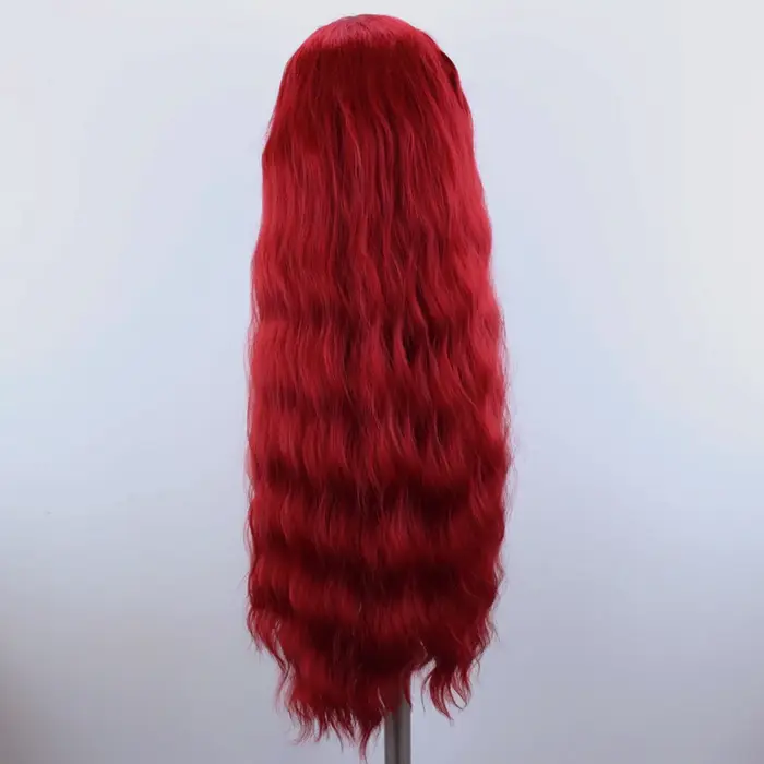 Perruque Lace Front Wig synthétique rouge carisma