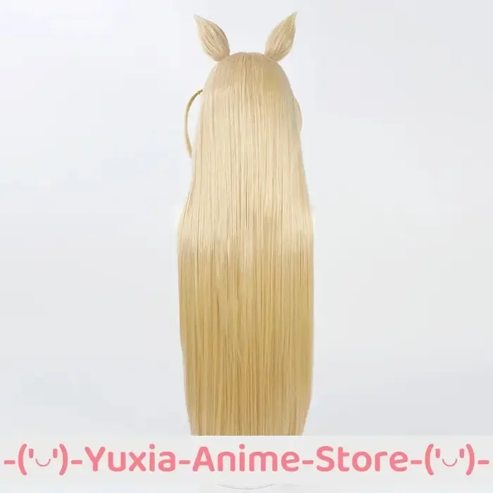 Perruque de cosplay Kurumi Blue Archive avec oreilles et bonnet
