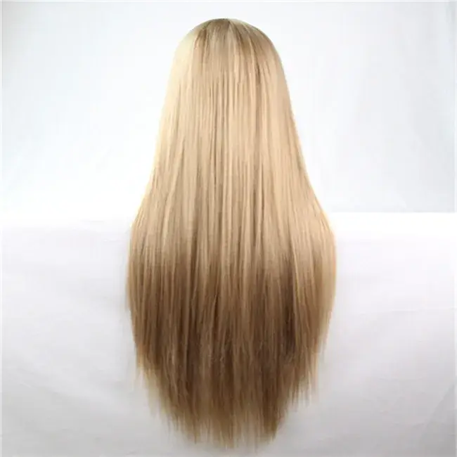 Perruques de cheveux synthétiques pour femmes perruque de Cosplay 80 cm perruque droite longue viole