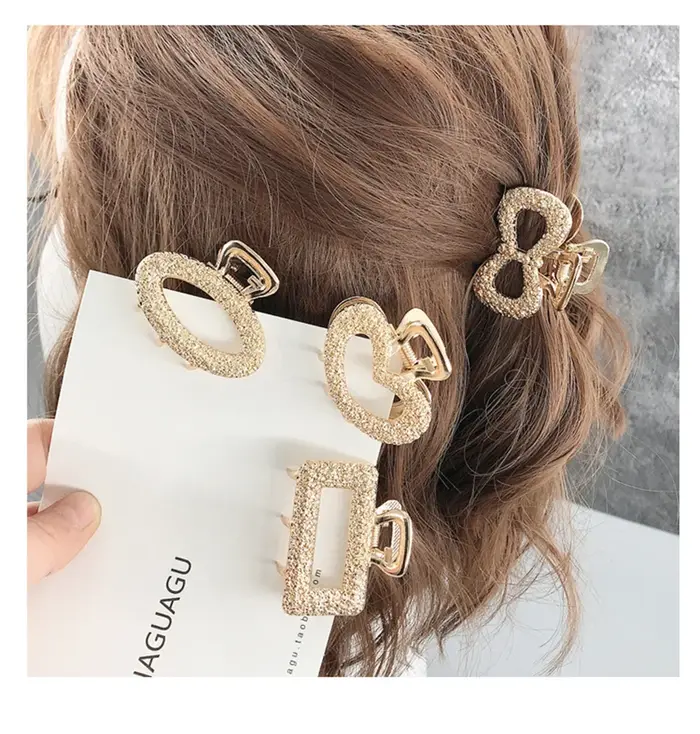 Pinces à cheveux en cristal pour femmes