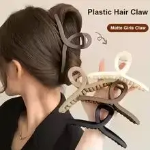 5 pinces à cheveux de grande taille