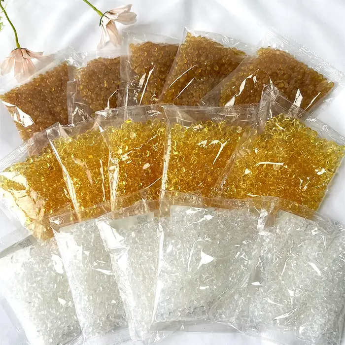 Granule de colle à la kératine jaune blanc