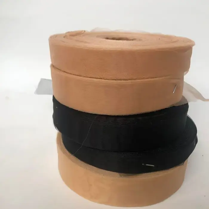 Bande de gaze PU pour la fabrication de rubans pour extensions de cheveux