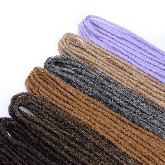 Extensions de Dreadlock synthétiques au Crochet faites à la main, 24 36 pouces, tresses au Crochet pour femmes