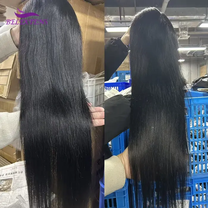13x6 HD Dentelle Frontale Perruque Brésilienne 30 Pouce 13x6 Perruques Cheveux Humains Naturel 100%