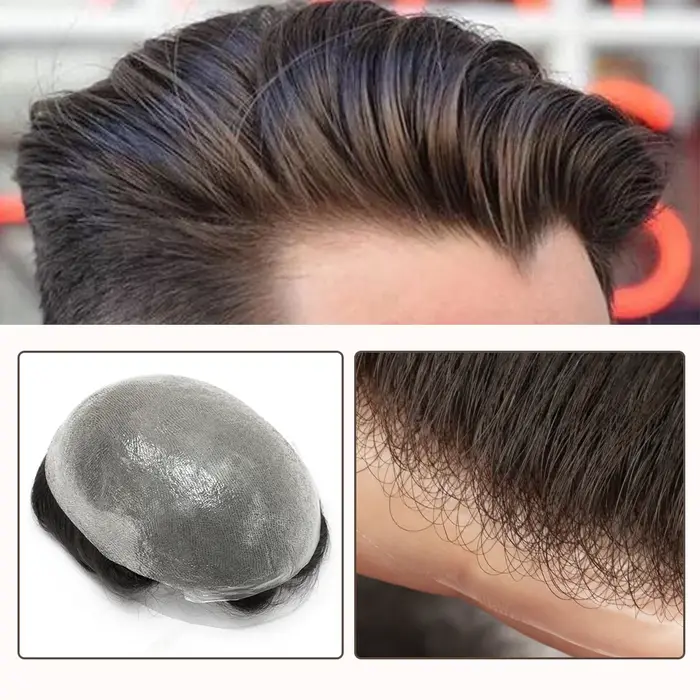 Prothèse capillaire pour homme