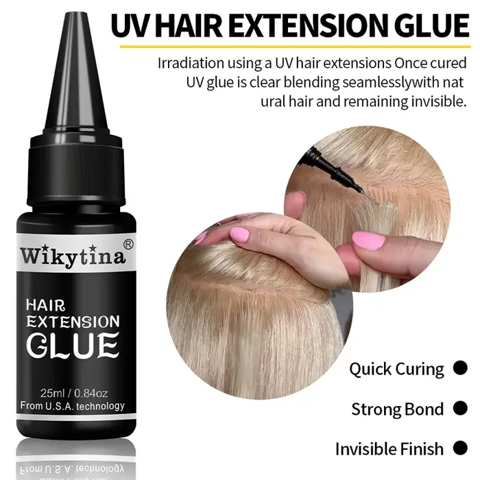 Kit professionnel d'extensions de cheveux