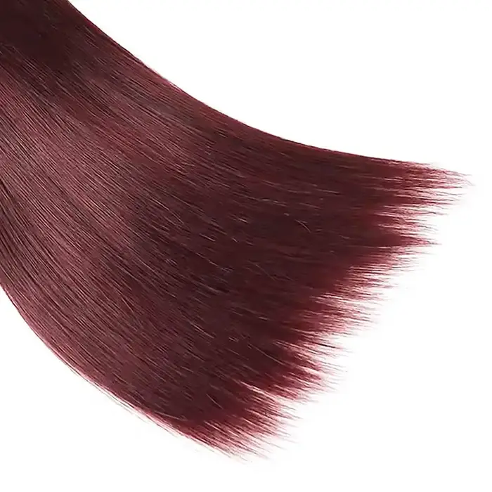 # Extensions de cheveux lisses couleur 99J