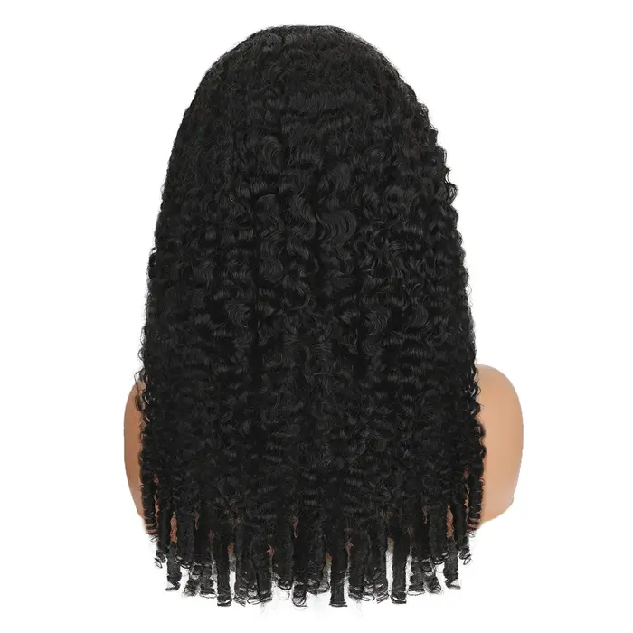 12A cheveux vietnamiens birmans bouclés perruques de cheveux humains 13X6 Hd Transparent dentelle av