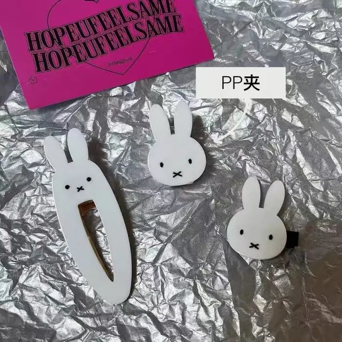 Miffy pince à cheveux dessin animé mignon