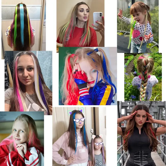 Alileader-Extensions de Cheveux Lisses à réinitialisation