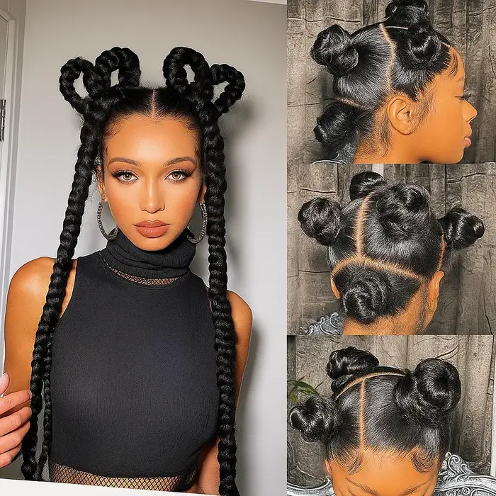 Perruque Full Lace Wig naturelle lisse, cheveux humains, densité 200, pre-plucked, HD 360, perruque