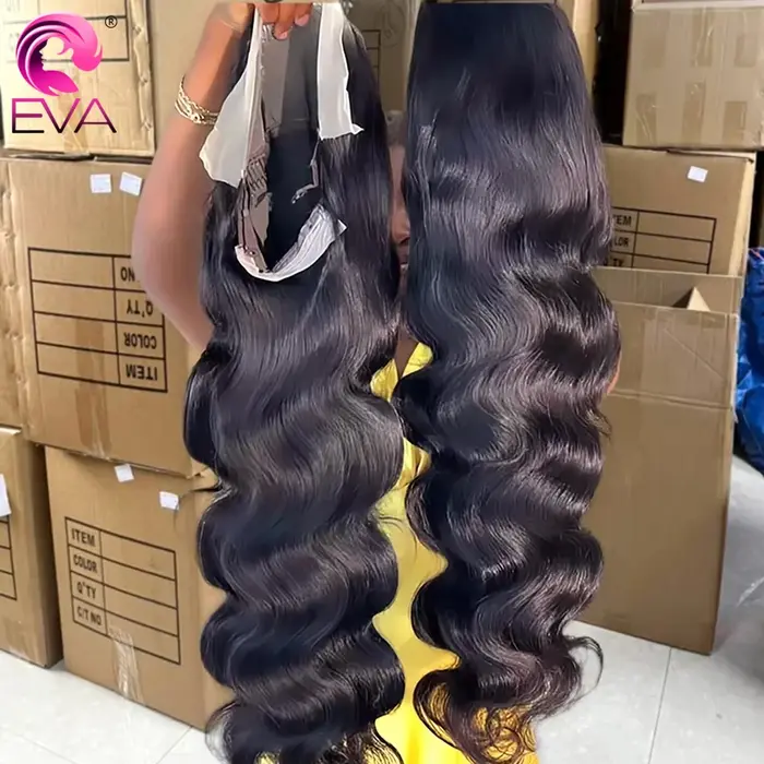 Perruques sans colle en cheveux naturels ondulés, perruque frontale en dentelle HD 13x6 pré-épilée,