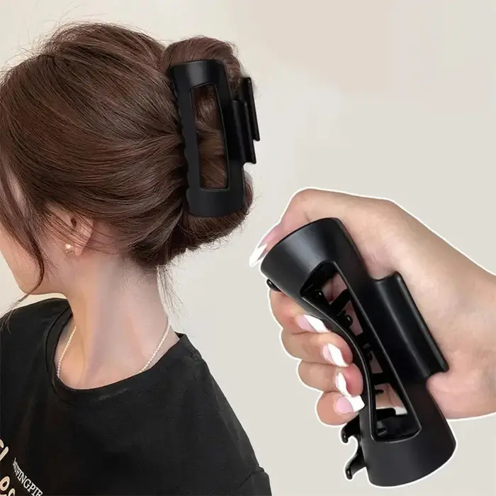 Pince à cheveux en caoutchouc souple