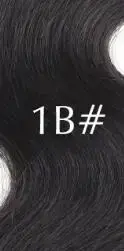 Lydia-Extensions de Cheveux Synthétiques Longs et Ondulés, Tissage à Degré de Chaleur, Faisceaux Bru