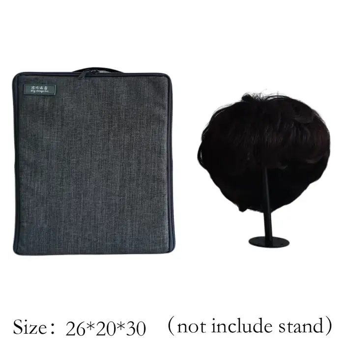 Boîte de rangement de perruque pour fermeture de toupet