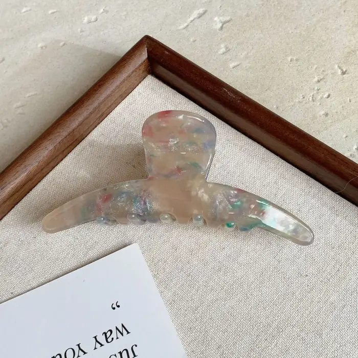 Pince à cheveux en forme de requin, acide acétique avancé, disque de tempérament élégant, bandeau à 