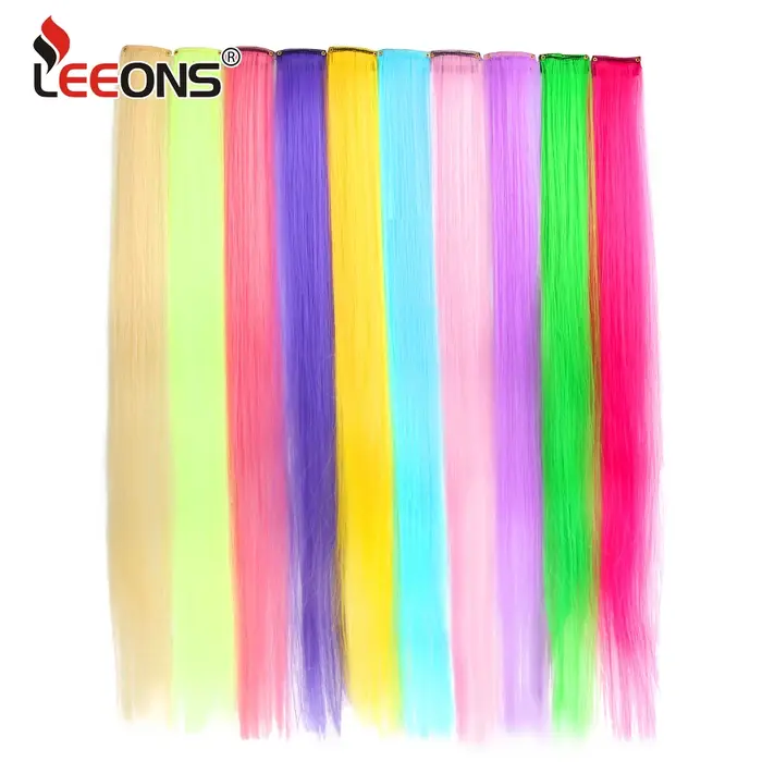 Leeons – Extensions capillaires synthétiques en une pièce pour femmes