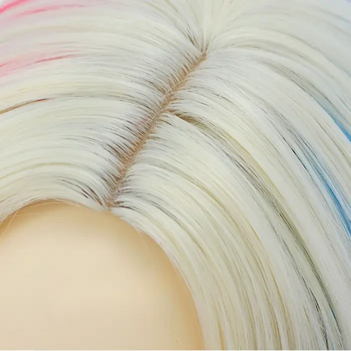 Perruque avec boucles longues pour femmes