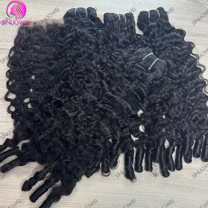 Lots de cheveux bouclés birmans 12A