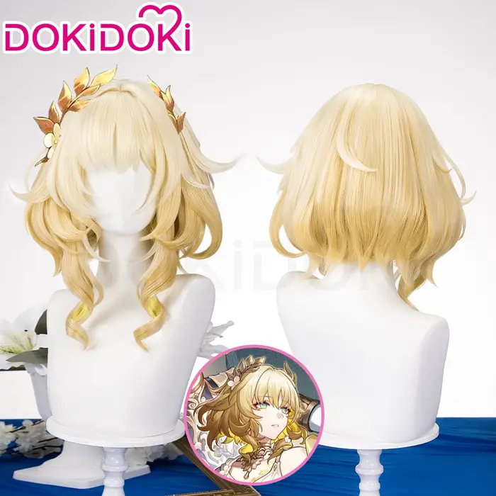 En STOCK Aglaea The Herta perruque jeu Honkai: Star Rail DokiDoki HSR femmes 100 cm dégradé